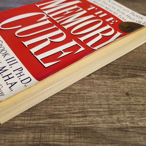 The Memory Cure paperback book 1st edition - Picture 2 of 7